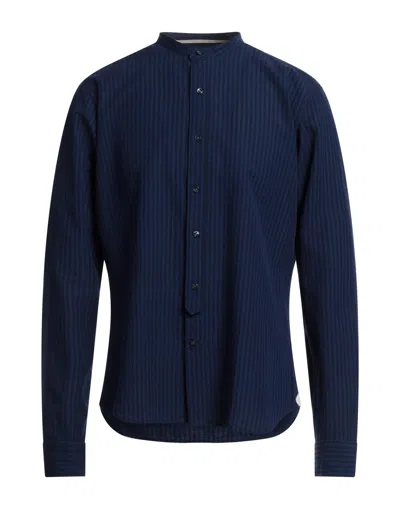 Tintoria Mattei 954 Shirts In Blue