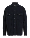 Tintoria Mattei 954 Man Shirt Midnight Blue Size L Cotton