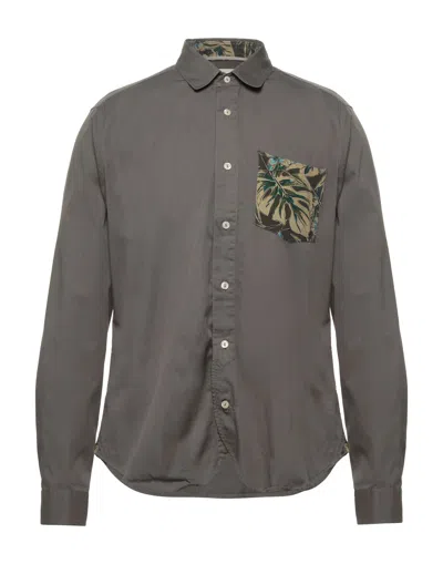 Tintoria Mattei 954 Shirts In Green
