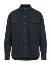 Tintoria Mattei 954 Man Shirt Navy Size L Cotton In Blue