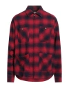 Tintoria Mattei 954 Man Shirt Red Size L Cotton