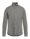 Tintoria Mattei 954 Man Shirt Sage Green Size M Cotton