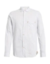 Tintoria Mattei 954 Man Shirt White Size 15 ¾ Cotton In White
