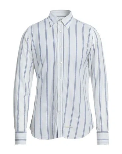 Tintoria Mattei 954 Man Shirt White Size 15 ¾ Cotton