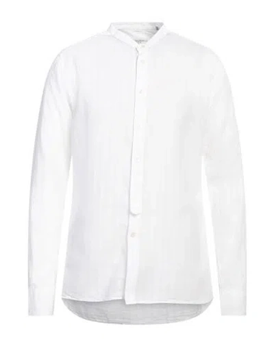 Tintoria Mattei 954 Man Shirt White Size 17 Cotton