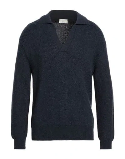 Tintoria Mattei 954 Man Sweater Midnight Blue Size M Wool, Alpaca Wool, Polyamide