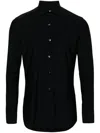 Tintoria Mattei Bi Stretch Shirt In Black  