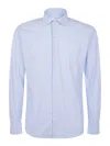 Tintoria Mattei Bi Stretch Shirt Clothing In Blue