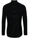 Tintoria Mattei Bi Stretch Shirt In Black