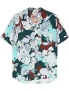 Tintoria Mattei Bowling Shirt In Multicolour