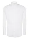 Tintoria Mattei Button-down Long-sleeve Shirt In White