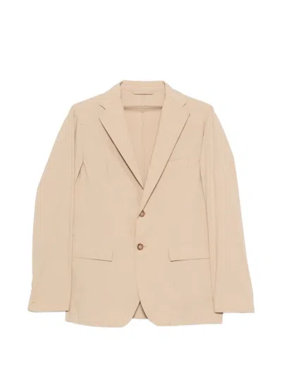 Tintoria Mattei Buttoned Jacket In Neutral