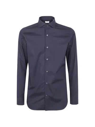 Tintoria Mattei Buttoned Shirt In Blue