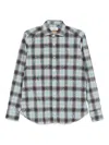 Tintoria Mattei Checked Shirt In Blue