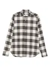 Tintoria Mattei Tartan Shirt Clothing In Brown