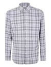 Tintoria Mattei Tartan Shirt Clothing In Gray