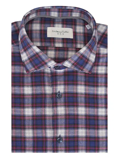 Tintoria Mattei Checked Shirt In Multi