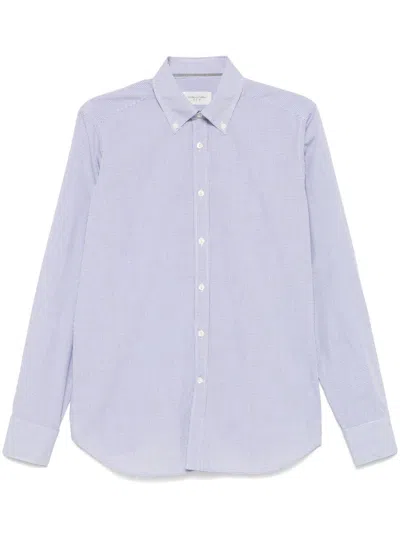 Tintoria Mattei Buttoned Shirt In Blue