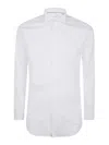 Tintoria Mattei Classic Cotton Stretch Shirt Clothing In White
