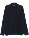 Tintoria Mattei Cotton Shirt In Blue