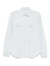 Tintoria Mattei Denim Shirt In Blue