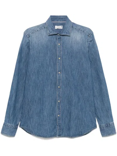 Tintoria Mattei Denim Shirt In Blue