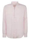 Tintoria Mattei Guru High Neck Linen Shirt