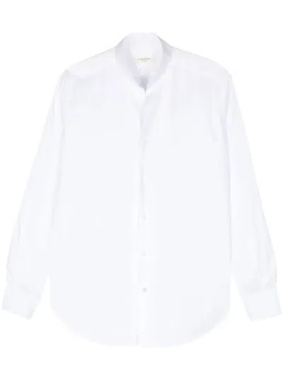 Tintoria Mattei Guru High Neck Shirt Clothing In White