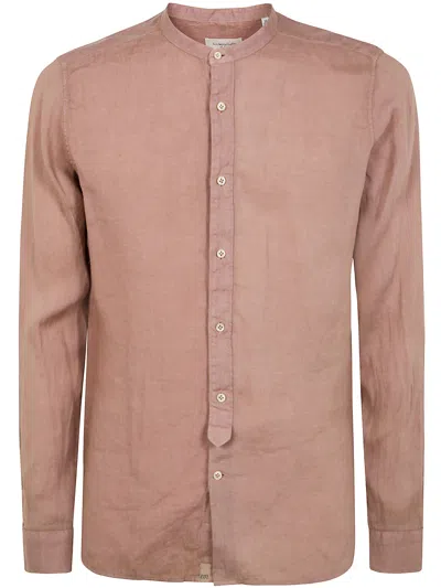 TINTORIA MATTEI TINTORIA MATTEI GURU NECK LINEN SHIRT