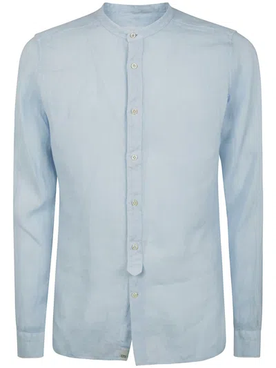 TINTORIA MATTEI TINTORIA MATTEI GURU NECK LINEN SHIRT CLOTHING