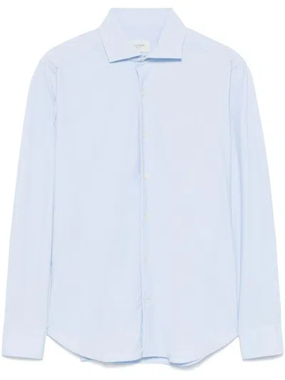Tintoria Mattei Jersey Shirt In Blue