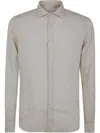 Tintoria Mattei Linen Classic Shirt In Multi