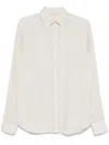 Tintoria Mattei Pinwale Corduroy Shirt In Neutrals