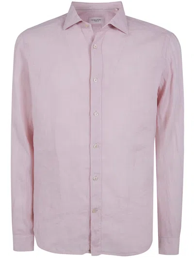 Tintoria Mattei Linen Shirt In Pink