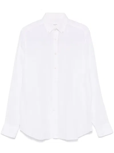 Tintoria Mattei Linen Shirt In White