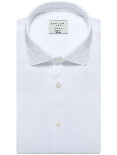 Tintoria Mattei Linen Shirt In White