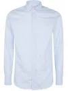 Tintoria Mattei Pinstripe Button-up Shirt In Blue