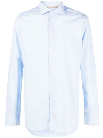 TINTORIA MATTEI LONG-SLEEVED COTTON SHIRT