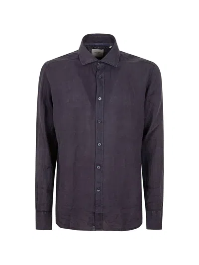 Tintoria Mattei Long-sleeve Shirt In Blue