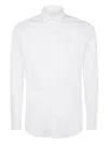 Tintoria Mattei Button-down Long-sleeve Shirt In White