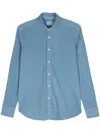 Tintoria Mattei Pinwale Corduroy Shirt In Blue
