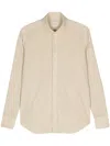 Tintoria Mattei Pinwale Corduroy Shirt In Neutrals