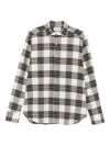 Tintoria Mattei Tartan Shirt Clothing In Neutral