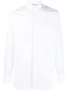 Tintoria Mattei Pleated-bib Detail Shirt In White