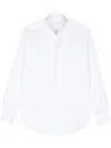Tintoria Mattei Poplin Long-sleeve Shirt In Weiss
