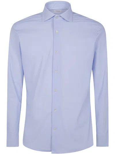 TINTORIA MATTEI TECHNICAL SHIRT,QK3CJE 096 FB1 LIGHT BLUE
