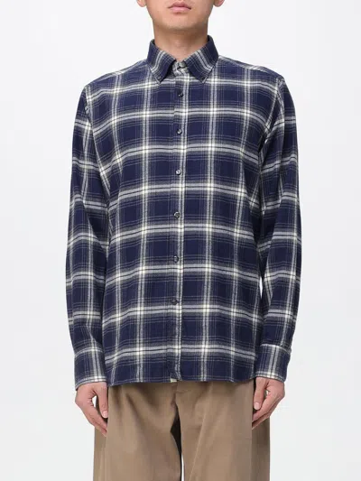 Tintoria Mattei Shirt  Men Color Blue In Animal Print