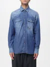 Tintoria Mattei Shirt  Men Color Denim In Blue