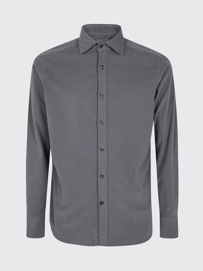 TINTORIA MATTEI SHIRT TINTORIA MATTEI MEN COLOR GREY,H77392020