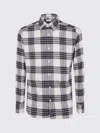 Tintoria Mattei Tartan Shirt In Blue